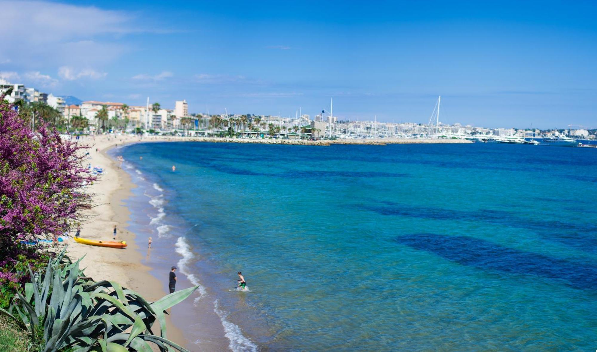 Hotel Restaurant De La Mer Golfe-Juan Exteriér fotografie