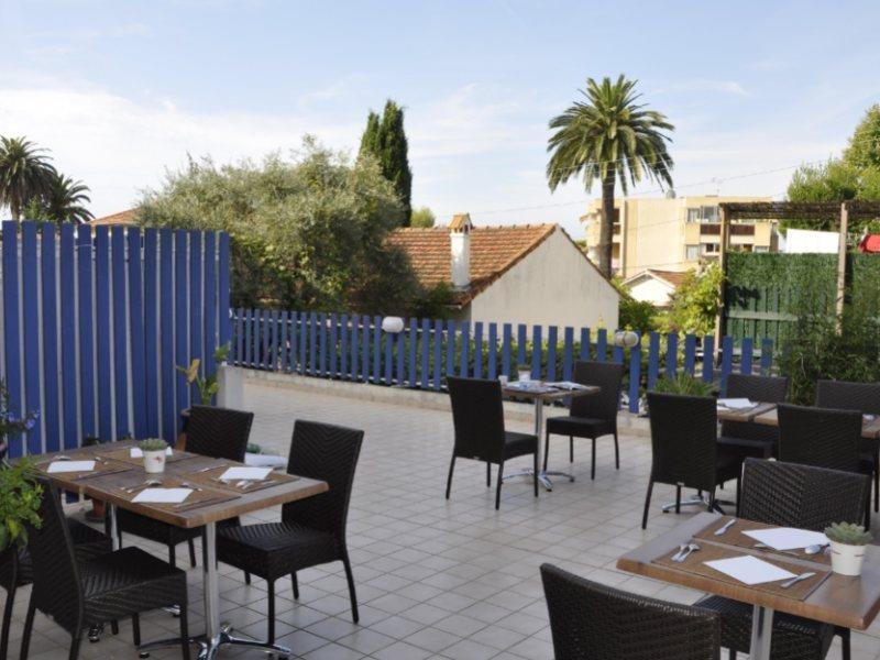 Hotel Restaurant De La Mer Golfe-Juan Exteriér fotografie